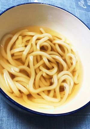 3分30秒で出来るかけうどん♪♪-レシピのメイン写真