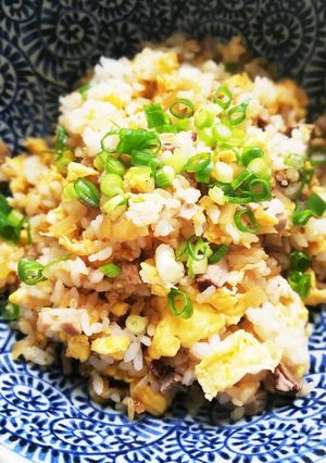 【子どもと作ろう】煮豚でチャーハン-レシピのメイン写真
