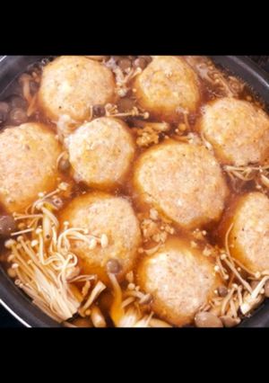 ふわとろ★豆腐ハンバーグ きのこあんかけ-レシピのメイン写真