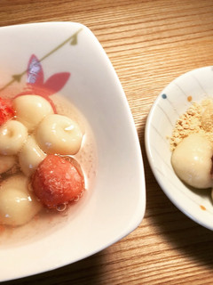 簡単!お豆腐白玉-レシピのメイン写真