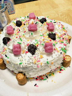 親子で作れる!簡単デコケーキ-レシピのメイン写真