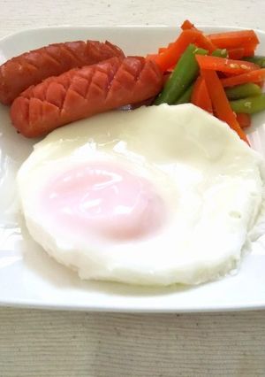 フライパンで♪失敗しらずの目玉焼き◎-レシピのメイン写真
