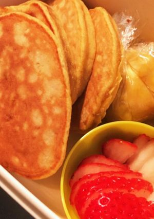 【離乳食後期〜】バナナパンケーキ-レシピのメイン写真