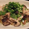 料理のための清酒で作るすきみだらの煮物