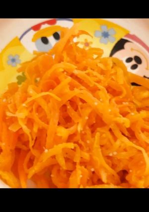 お弁当で褒められる♪たらこにんじん-レシピのメイン写真