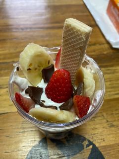 簡単イチゴバナナパフェ子供でもできる!-レシピのメイン写真