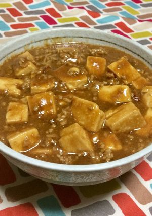 超簡単☆たっぷり絡めて濃厚♫麻婆ラーメン-レシピのメイン写真