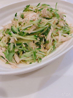 鳥胸肉さっぱりサラダ 暑い時期にぴったり-レシピのメイン写真