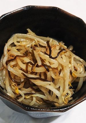 やみつき❤️もやしと塩昆布のナムル☺️-レシピのメイン写真