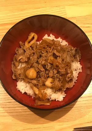 簡単にできる牛丼-レシピのメイン写真