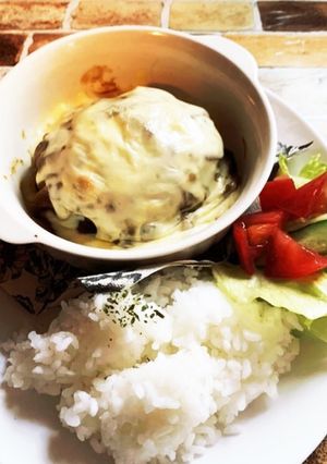 業務スーパーのハンバーグ焼きカレーバーグ-レシピのメイン写真