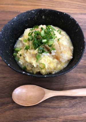 おつまみ焼ふぐの雑炊-レシピのメイン写真