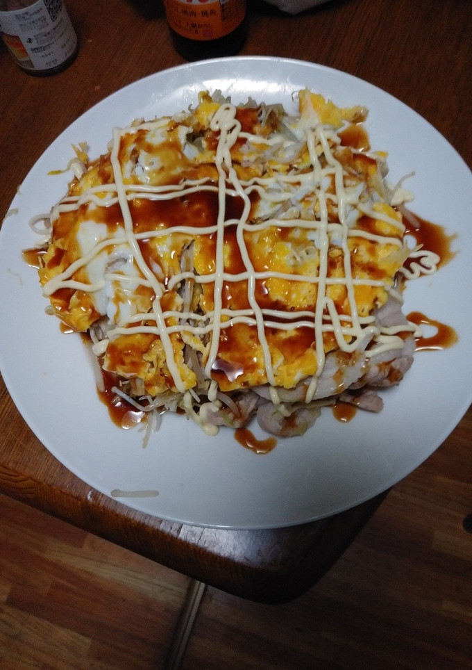 節約！とんぺい焼き-レシピのメイン写真