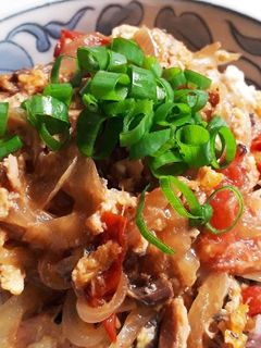 簡単節約☆サバ缶でたまご丼-レシピのメイン写真