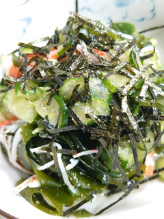 きゅうりとわかめの中華風酢の物-レシピのメイン写真