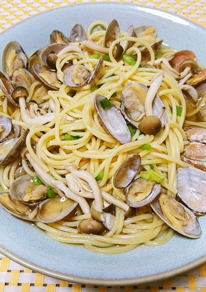 めんつゆで簡単♫アサリの和風スープパスタ-レシピのメイン写真