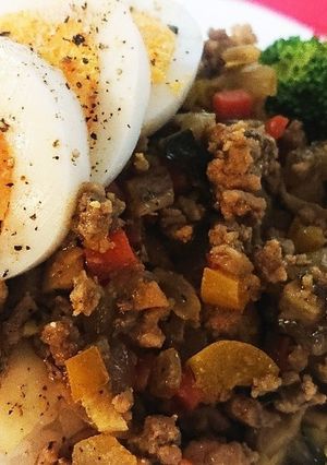野菜がたっぷりとれる！ドライカレー-レシピのメイン写真