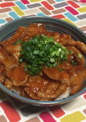超簡単☆ケチャップマヨのオーロラ豚バラ丼-レシピのメイン写真
