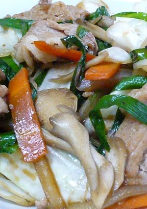 舞茸と豚肉のオイスターソース炒め★-レシピのメイン写真