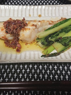 うめこのバターソースで白身魚のソテー-レシピのメイン写真