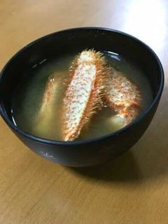 カニの味噌汁【残り殻なのに美味しい】-レシピのメイン写真