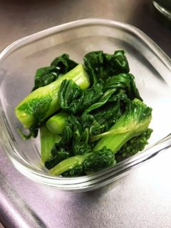 シロさんの菜の花のカラシ和え-レシピのメイン写真