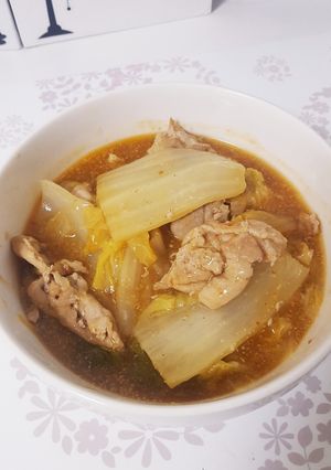 白菜と豚肉のピリ辛炒め-レシピのメイン写真
