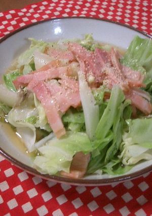 火を使わない!レンジでキャベツ♪-レシピのメイン写真