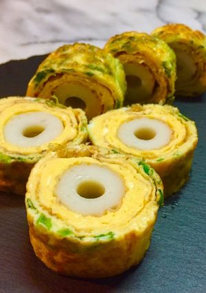 No2385竹輪の卵焼き-レシピのメイン写真