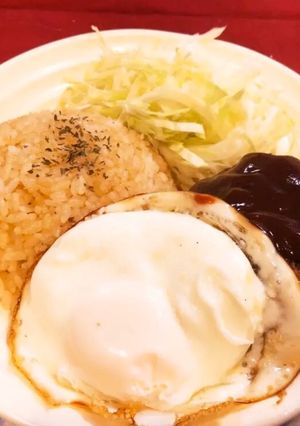 赤ワインソースwithハンバーグ-レシピのメイン写真
