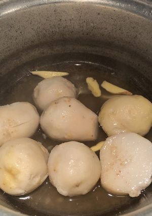 腸閉塞１ヶ月　里芋のみりん煮-レシピのメイン写真