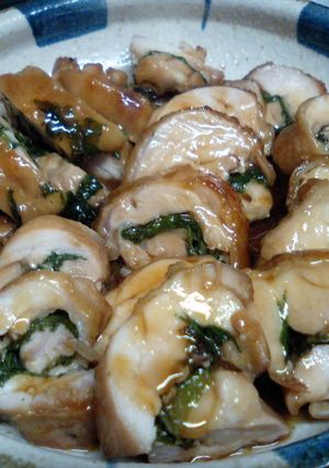 巻き巻き！ 照焼き風しそロール-レシピのメイン写真