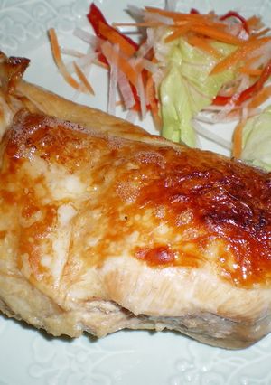 鶏ムネ肉の柔らか酒煮♪-レシピのメイン写真
