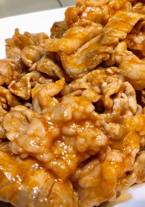 簡単豚肉のケッチャプ炒め-レシピのメイン写真