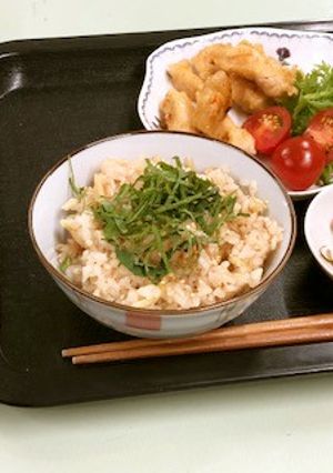 ツナと生姜の炊き込みごはん-レシピのメイン写真