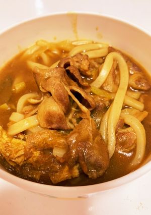 我が家のカレーうどん-レシピのメイン写真