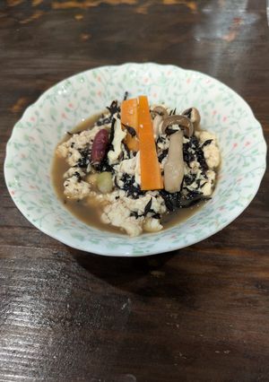 ひじきとくずし豆腐煮-レシピのメイン写真