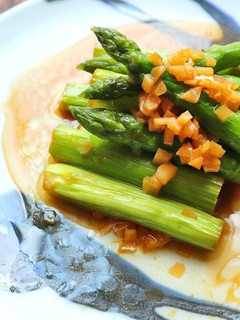 アスパラのガーリック鮭節醤油炒め-レシピのメイン写真
