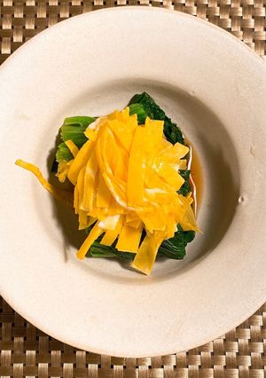 春色　ほうれん草のおひたし-レシピのメイン写真