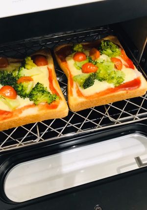 ピザトースト-レシピのメイン写真