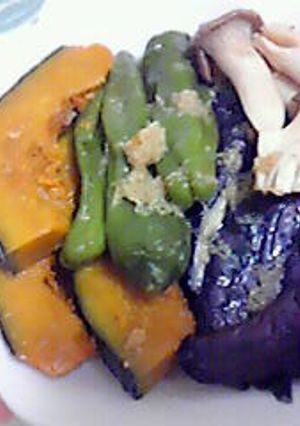 夏野菜の☆揚げ煮びたし☆-レシピのメイン写真