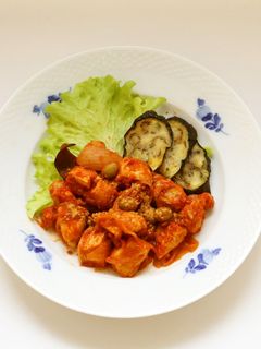 鶏肉のトマト煮-レシピのメイン写真