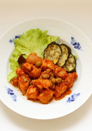 鶏肉のトマト煮-レシピのメイン写真