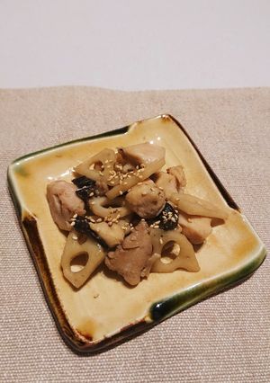 甘辛鶏レンコン-レシピのメイン写真