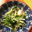新玉ねぎと三つ葉の豚しゃぶサラダ