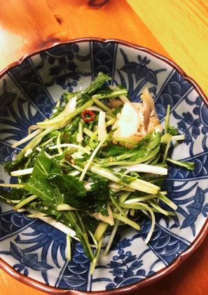 新玉ねぎと三つ葉の豚しゃぶサラダ-レシピのメイン写真