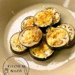 A picture of ナスのマヨチーズ焼き.