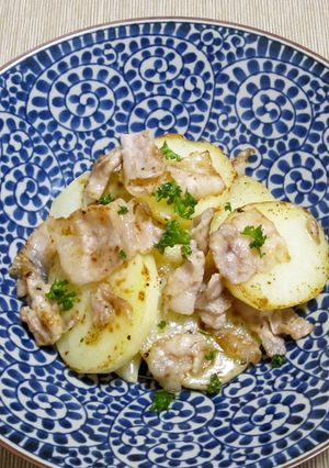 豚バラとじゃがいものカリカリ焼き-レシピのメイン写真