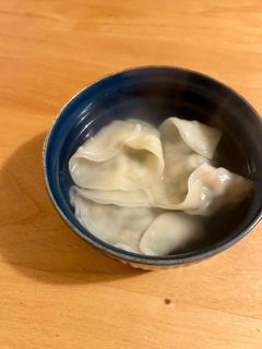 大根と菊菜と納豆の水餃子-レシピのメイン写真
