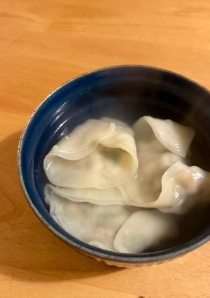 大根と菊菜と納豆の水餃子-レシピのメイン写真